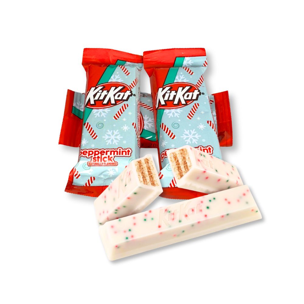 KitKat Peppermint Stick Flavored Wafer Candy Bars – Snack Size