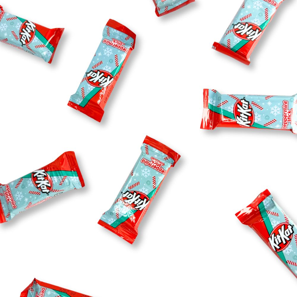 KitKat Peppermint Stick Flavored Wafer Candy Bars – Snack Size