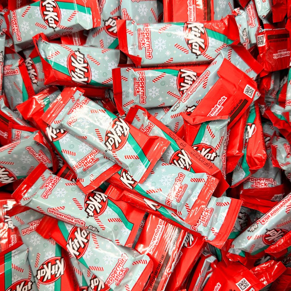 KitKat Peppermint Stick Flavored Wafer Candy Bars – Snack Size