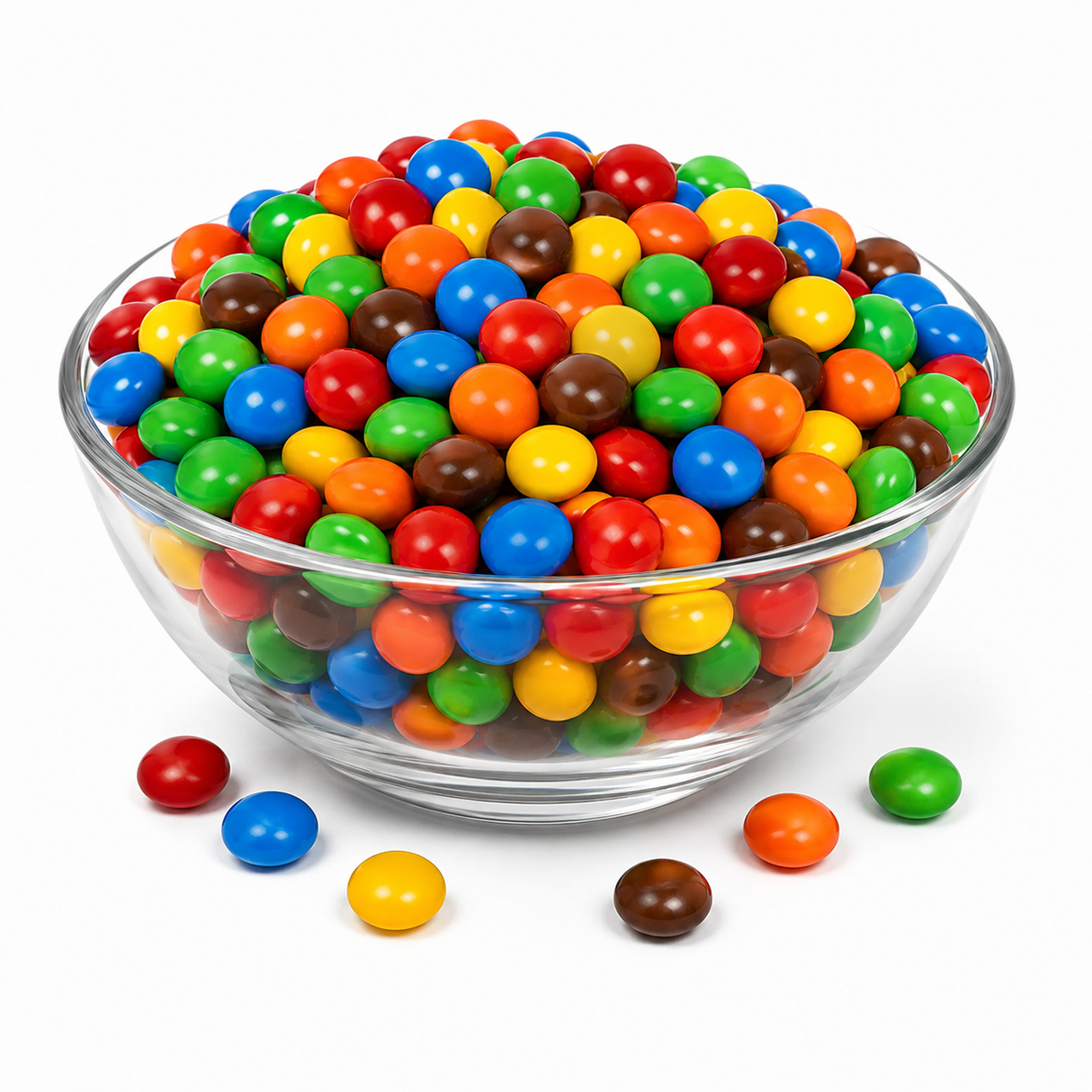 Milk Chocolate Micro Gems Chocolate Candy – Rainbow Colors – Bulk Value Bag