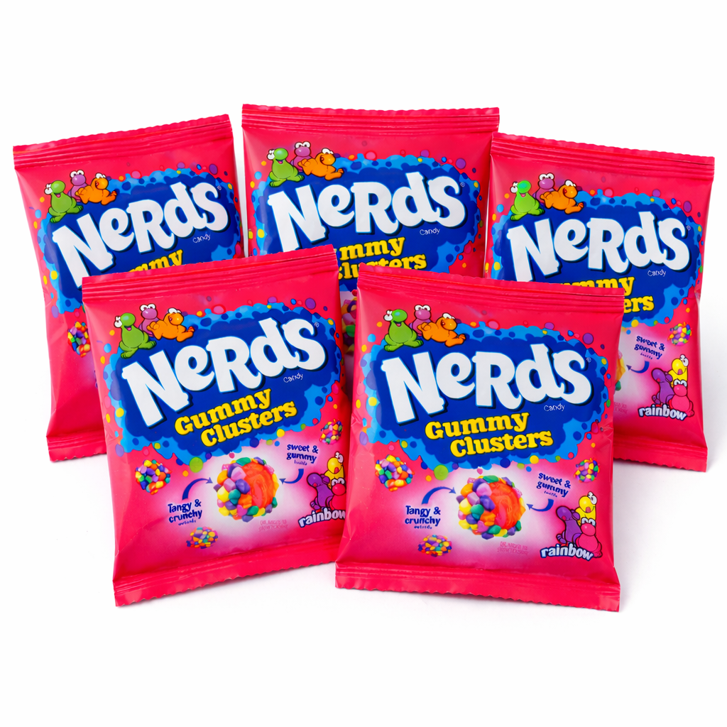 Nerds Gummy Clusters Rainbow Candy – Packs – Bulk Value Bag