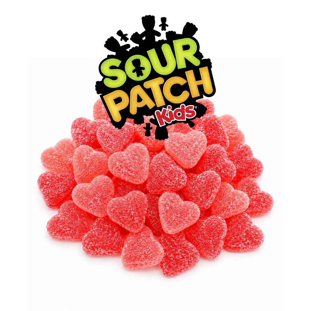 Sour Patch Kids Hearts – Soft & Chewy Sour Candy – Bulk Value Bag