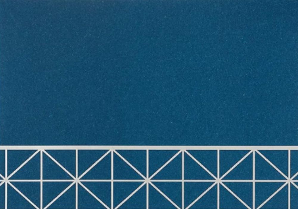 Modern Geometric Blue – Greeting Cards