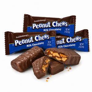 Goldenberg’s Peanut Chews – Milk Chocolate – Mini Size – Bulk Value Bag