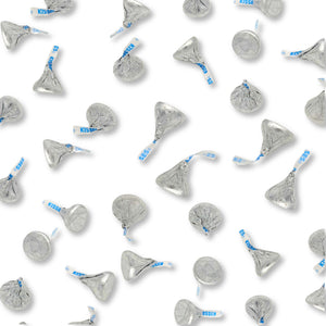 Hershey's Kisses Milk Chocolate – Silver Foils – Bulk Value Bag