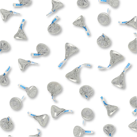 Hershey's Kisses Milk Chocolate – Silver Foils – Bulk Value Bag