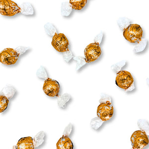 Lindt LINDOR Caramel Milk Chocolate Truffles – Bulk Value Bag