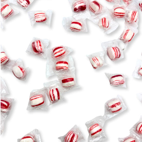 Peppermint Twist Hard Candy – Individually Wrapped –Bulk Value Bag