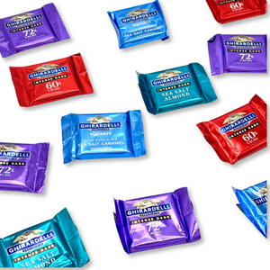 Ghirardelli Assorted Dark Chocolate Squares – Bulk Value Bag