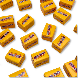 Milk Duds Chocolate and Caramel Candy – Snack Size Box – Bulk Value Bag