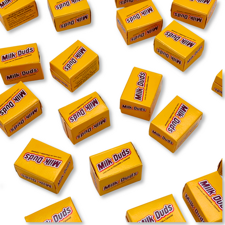 Milk Duds Chocolate and Caramel Candy – Snack Size Box – Bulk Value Bag