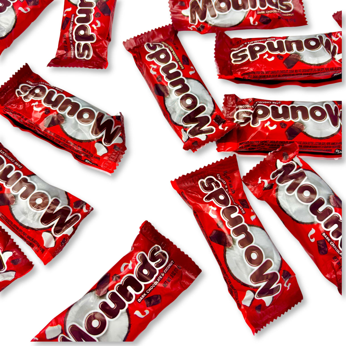 Mounds Dark Chocolate & Coconut Bar – Snack Size – Bulk VAlur Bag
