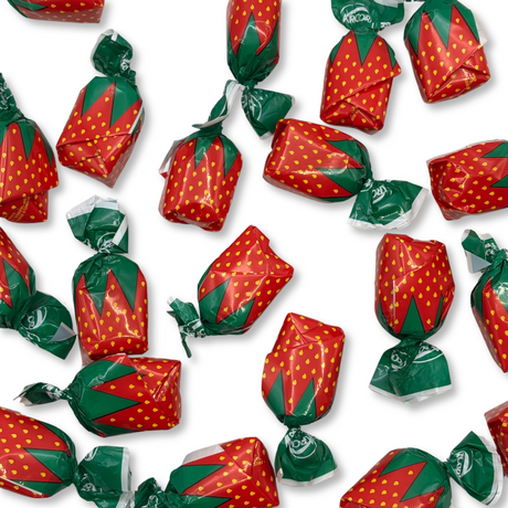 Arcor Strawberry Filled Bon Bons Hard Candy – Bulk Value Bag