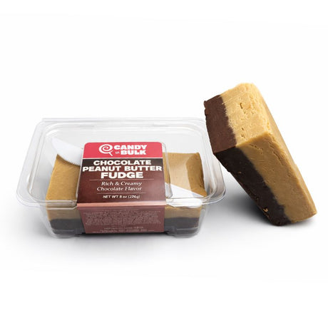 Chocolate Peanut Butter Fudge Squares