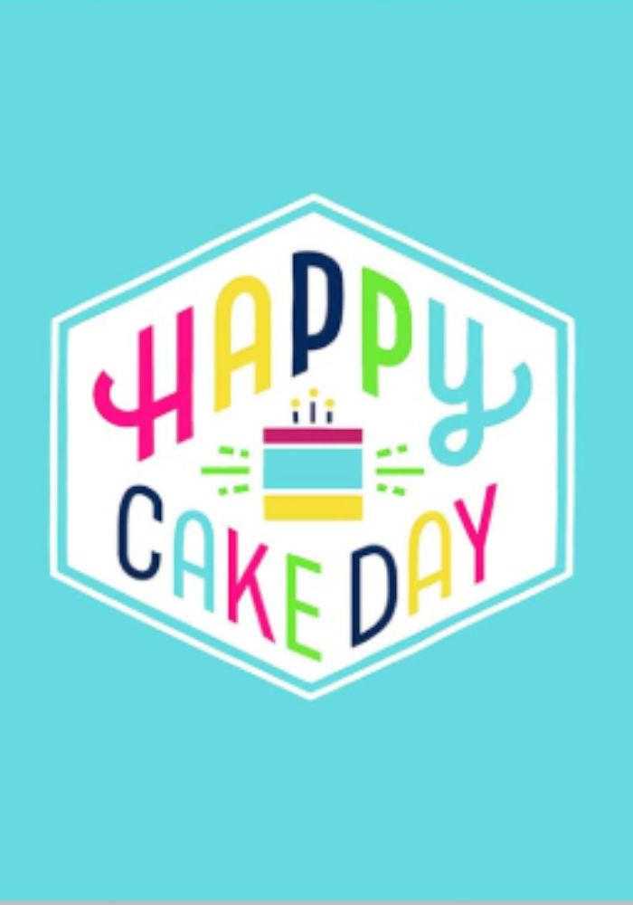 Happy Cake Day  - Greeting Card