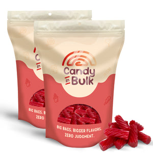 Darrell Lea Soft Licorice Strawberry Candy – Bulk Value Bag