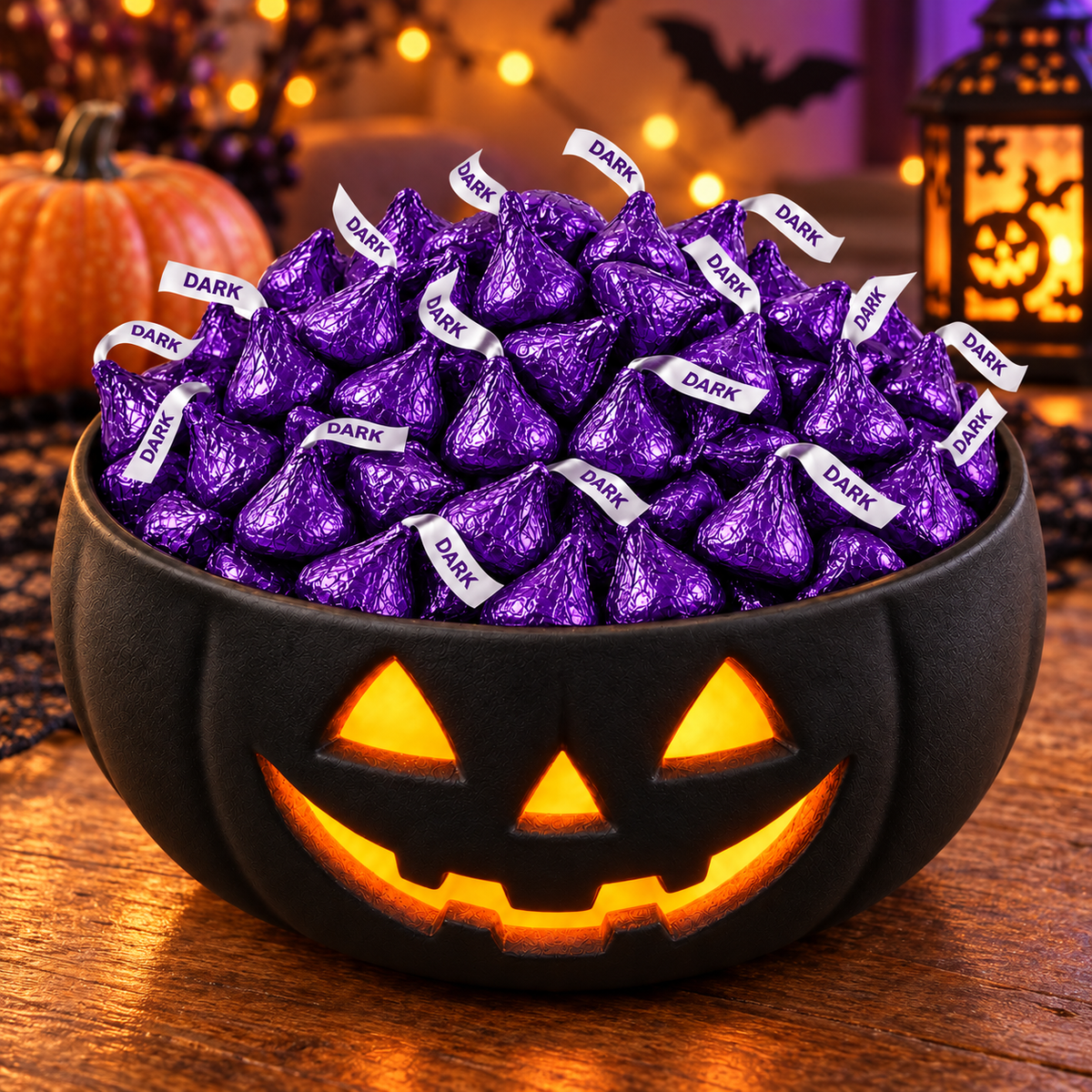 Midnight Magic Halloween Chocolates – Hershey’s Kisses Special Dark