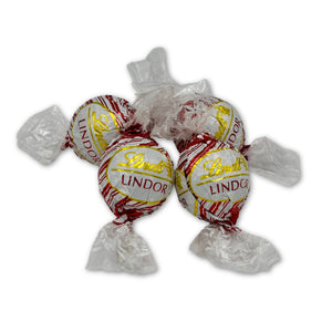 Lindt LINDOR Peppermint White Chocolate Truffles – Bulk Value Bag