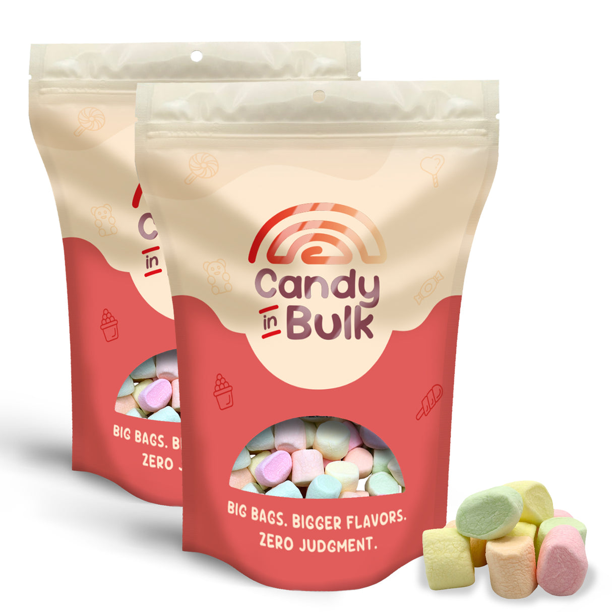 Marshmallows – Colors – 10 oz Bag