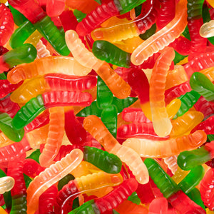Albanese Gummi Worms – Assorted Flavors – 2 Inch – Bulk Value Bag