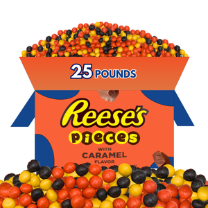 Reese's Pieces Caramel Flavored Milk Chocolate Candy – Bulk Value Bag