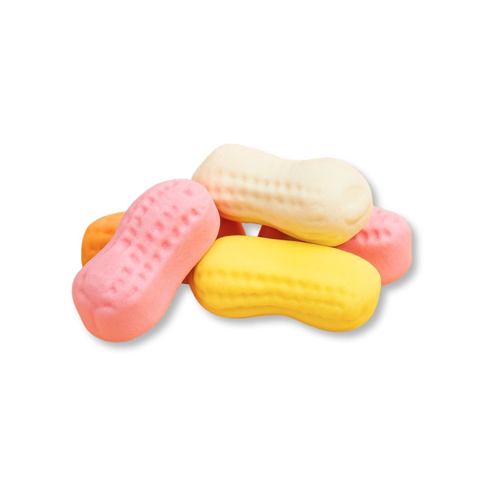 Spangler Circus Peanuts Marshmallow Candy – Assorted Colors – Bulk Value Bag