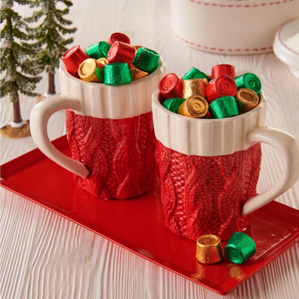 Rolo Salted Caramel Milk Chocolate – Christmas Colored Foil – Bulk Value Bag