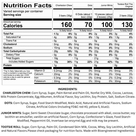 Tootsie Candy Assortment – Snack Size – Bulk Value Bag