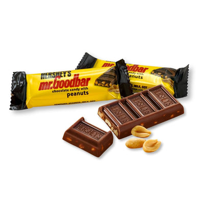 Hershey's Mr. Goodbar Milk Chocolate with Peanuts Candy Bars – Snack Size – Bulk Value Bag