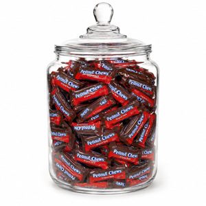 Goldenberg’s Peanut Chews – Dark Chocolate – Mini Size – Bulk Value Bag