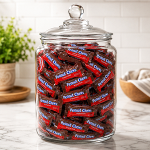 Goldenberg’s Peanut Chews – Dark Chocolate – Mini Size – Bulk Value Bag