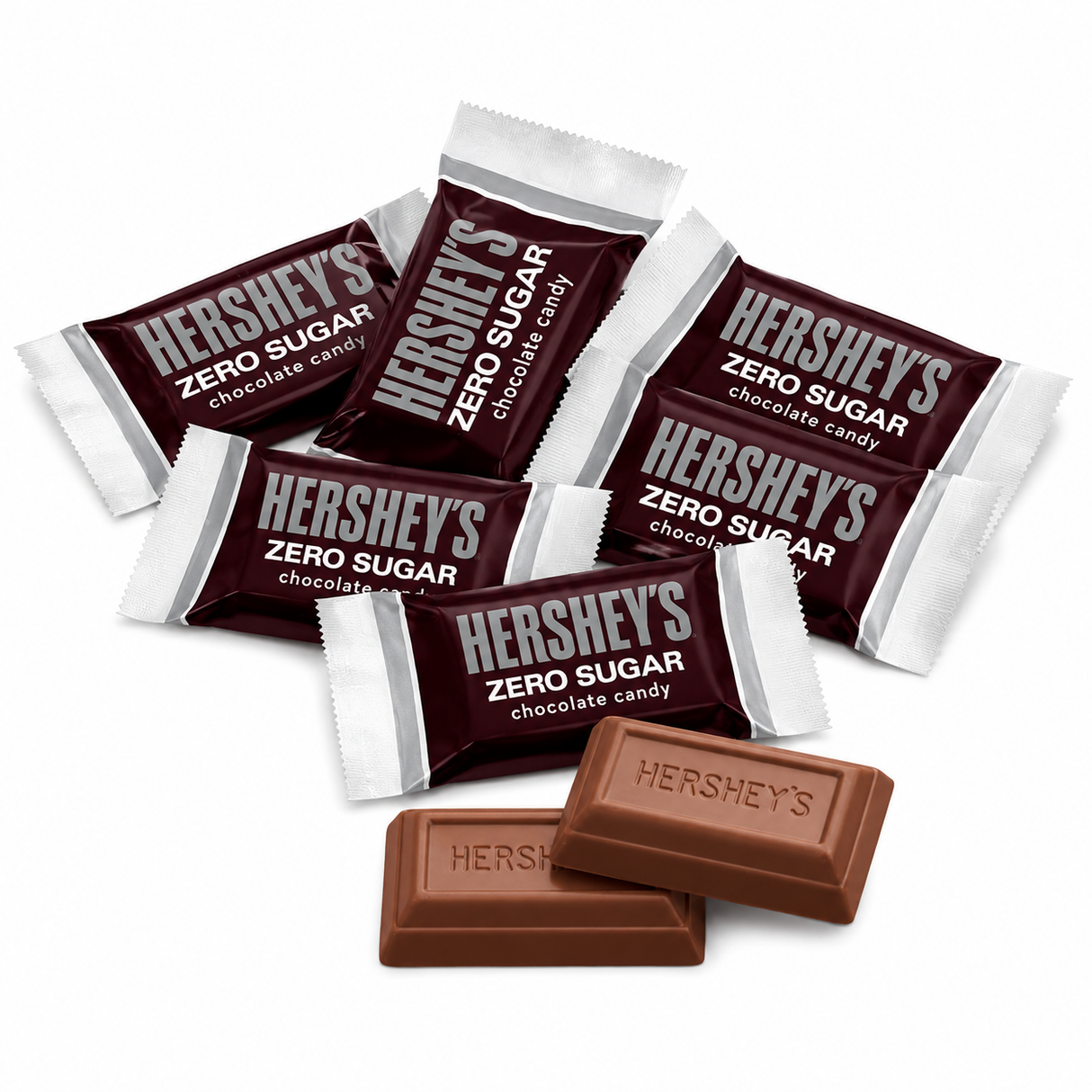 Hershey's Zero Sugar Milk Chocolate – Snack Size – Bulk Value Bag