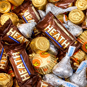 Hershey's Miniatures Chocolate – Kisses, Reese's, Heath & Rolo – Bulk Value Bag